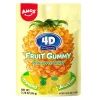 Caramelle Gommose E Morbide-Amos 4D Fruit Gummy Pineapple Burst, caramelle gommose ripiene al gusto di ananas da 65g
