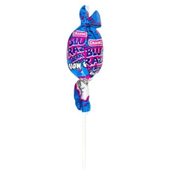 Caramelle Dure, Lollipop E Pez-Charms Blue Razz Berry Blow Pop, lecca lecca ai lamponi blu da 18.4g