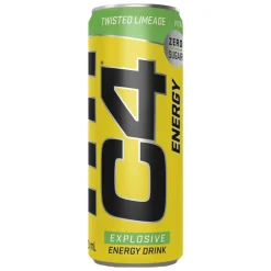 Energy Drinks-C4 Twisted Limeade Zero Sugar, energy drink al gusto di limone e lime da 330ml