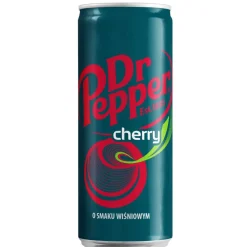 Soft Drink-Dr Pepper Cherry, bevanda alla ciliegia da 330ml