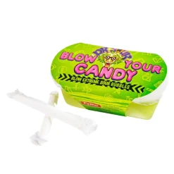 Caramelle Liquide-Felko Dr. Sour Blow Your Candy, caramella slime con cannuccia da 40g