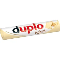 Snack Al Cioccolato-Ferrero Duplo White, barretta al cioccolato bianco con wafer da 18,2g