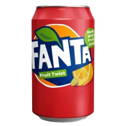 Soft Drink-Fanta Fruit Twist, bevanda alla frutta da 330ml