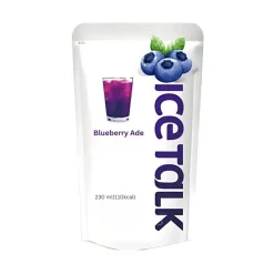 Soft Drink-Ice Talk Blueberry Ade, bevanda al gusto di mirtillo da 230ml
