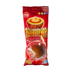 Caramelle Dure, Lollipop E Pez-jawbreaker On a Stick Cola Flavour, lecca lecca gigante al gusto cola con gomma da masticare al centro da 50g