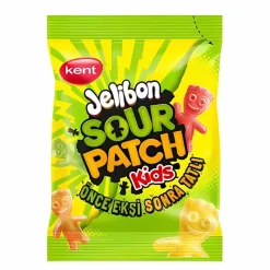 Caramelle Gommose E Morbide-Sour Patch Jelibon Kids, caramelle gommose aspre da 40g