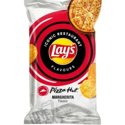 Patatine E Chips-Lay's Pizza Hut Margherita, patatine al gusto pizza da 150g