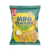 Crackers-Lu Mini Crackers Sour Cream & Onion Flavour, crackers al gusto di panna acida e cipolla da 77,5g