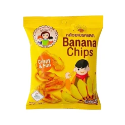 Patatine E Chips-Mae Napa Banana Chips, chips di banana da 35g