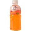 Soft Drink-Mogu Mogu Peach Flavored Drink, bevanda al succo di pesca con nata de coco da 320ml
