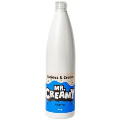 Creme Spalmabili E Topping-Mr. Creamy Cookies & Cream Topping, topping Cookies & Cream da 900g