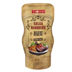 Salse E Condimenti-Mucho Gusto Salsa Barbecue Deluxe, salsa barbecue da 310g