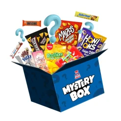 🍪 Mystery Box-American Uncle Mystery box XL da 40 prodotti, scatola a sorpresa con snack dolci, salati e bevande da tutto il mondo