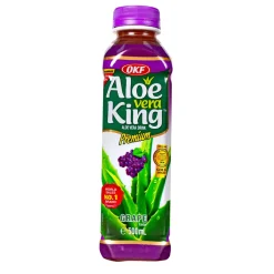 Hydration-OKF Aloe Vera King Grape, bevanda aloe vera al gusto di uva da 500ml