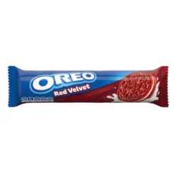 Biscotti E Wafer-Oreo Red Velvet, biscotti al gusto Red Velvet da 110,4g