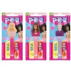Caramelle Dure, Lollipop E Pez-Pez Barbie, caramelle al gusto di frutta e personaggio a sorpresa da 17g