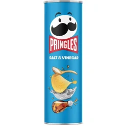 Patatine E Chips-Pringles Salt & Vinegar, patatine sale e aceto da 165g