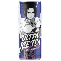 Tè, Bubble Tea E Kombucha-Naruto Sasuke Ultra Ice Tea Peach, tè alla pesca da 330ml