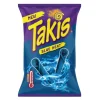 Patatine E Chips-Takis Blue Heat, riccioli di tortillas al gusto di chili e lime da 100g