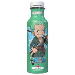 Soft Drink-One Piece Ultra Pop Zoro Cherry, bevanda al gusto di ciliegia da 330ml