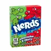 Caramelle Dure, Lollipop E Pez-Wonka Nerds Watermelon and Cherry, caramelle ad anguria e ciliegia da 46.7g