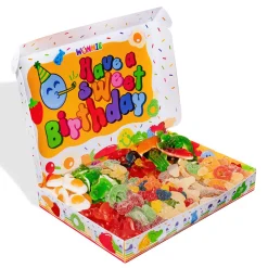 🍒🐻 Wunnie - La Candy Box-Wunnie box “Happy Birthday”, la Candy box da comporre con le caramelle gommose preferite del festeggiato - 1 kg