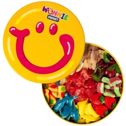 🍒🐻 Wunnie - La Candy Box-Wunnie Bucket, latta di caramelle gommose da comporre con i tuoi gusti preferiti - 2 kg