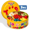 🍒🐻 Wunnie - La Candy Box-Wunnie Bucket, latta di caramelle gommose da comporre con i tuoi gusti preferiti - 3 kg