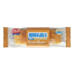 Merendine E Tarts-Xing Mai Yu Coconut Flavour Cheese, pane al gusto di cocco e formaggio da 80g